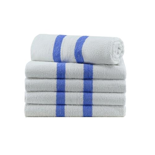Retreat Pool Towel, 27 x 54", 2 Stripe, Case Of 24