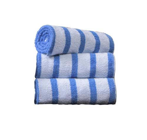 Retreat Pool Towel, 24 x 50", 9 Stripe, Case Of 24