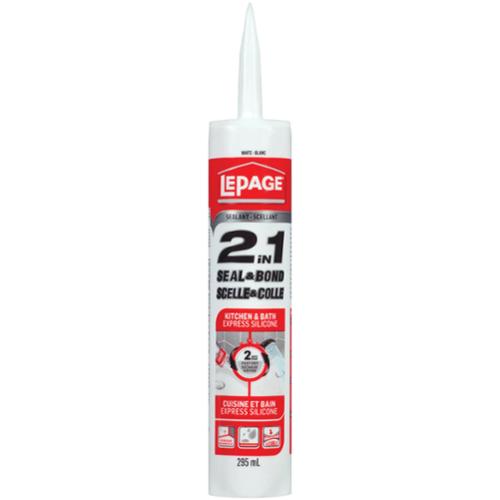 Lepage® 2 In 1 Kitchen & Bath, White, 295 Ml