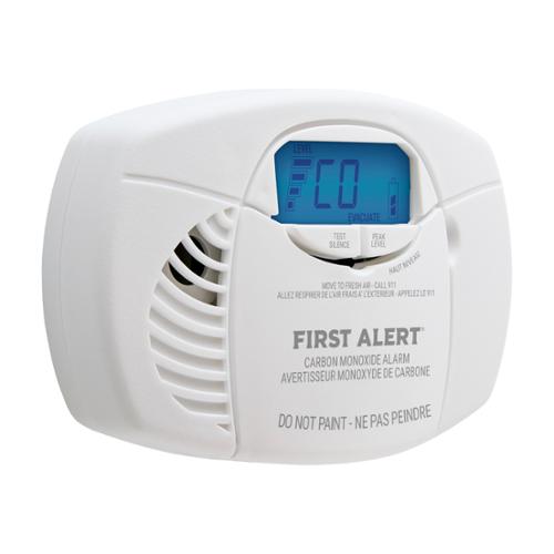 Battery Operated Carbon Monoxide Alarm With Backlit Digital Display