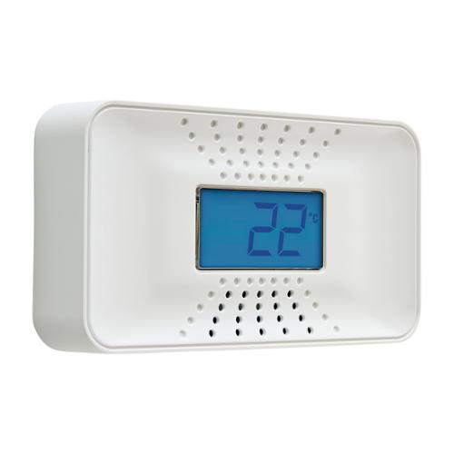 10 Yr Battery Carbon Monoxide Alarm With Digital Temperature Display
