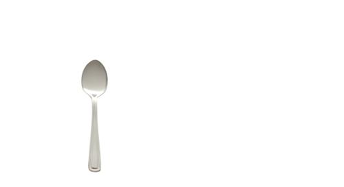 ROYAL Tea Spoon, Stainless Steel, Mirror Finish, Case Of 12