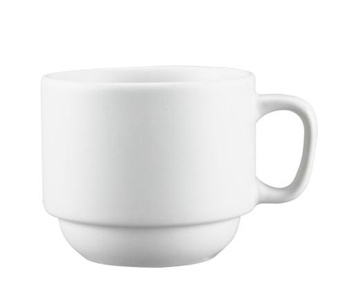 PALM Mug, 11.5oz, Porcelain, White, Case Of 2 Dozen