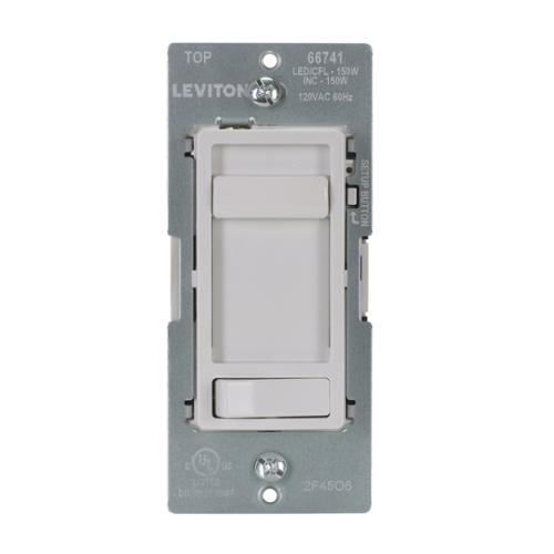 Leviton® Sureslide™ Dimmer Switch For Dimmable LED, CFL, And Incandescent Lighting