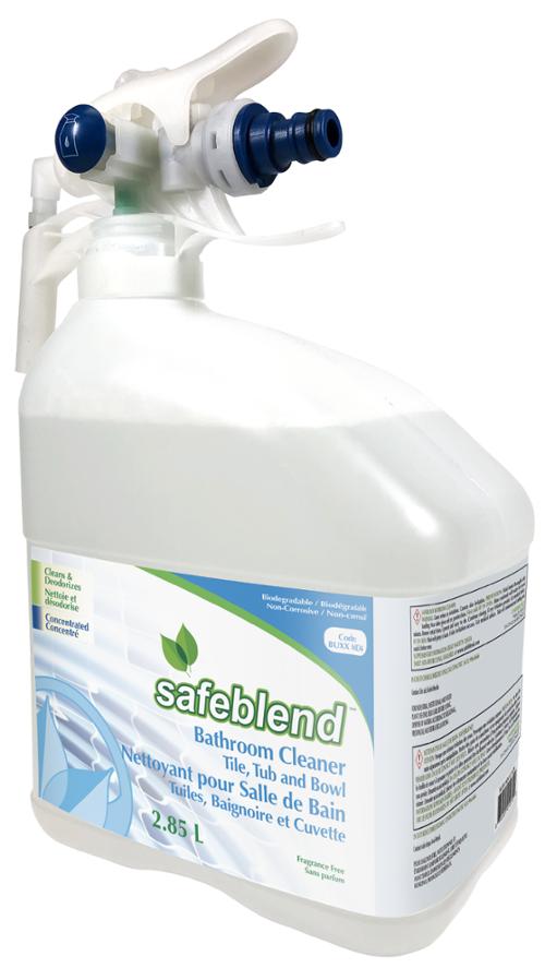 Safeblend™ Concentrated Tile, Tub & Bowl Bathroom Cleaner, Fragrance Free, 4 X 2.85L