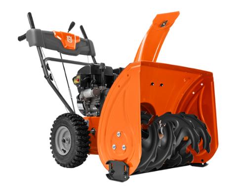 HUSQVARNA 24" 2-Stage Gas Powered 212cc Snow Blower with Electric Start