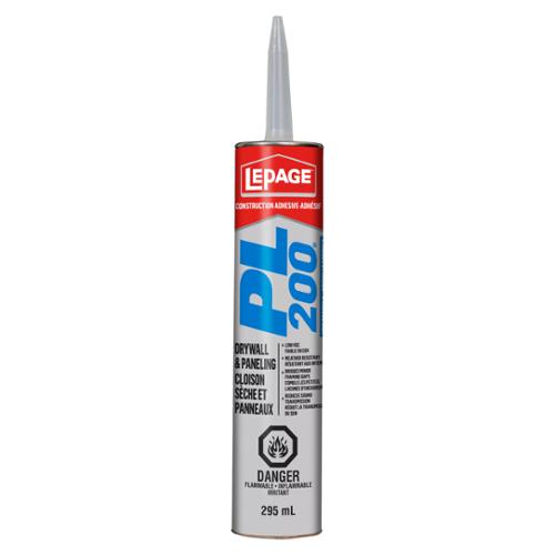 LePage® PL 200® Drywall & Paneling Construction Adhesive, 295 mL