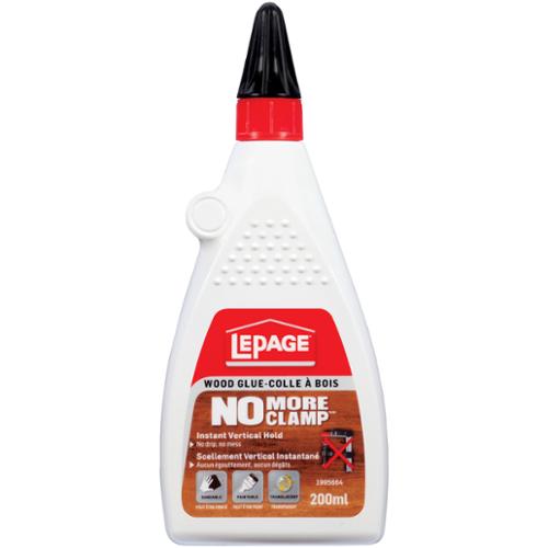 LePage® No More Clamp Wood Glue, 200 mL