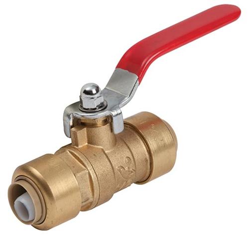 Maintenance Warehouse® 3/4 " Ball Valve Push-To-Connect X Push-To-Connect