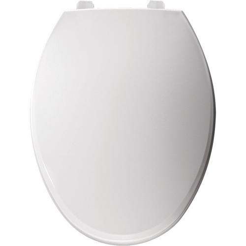 Bemis® Stay-Tite Elongated Plastic Closed Front Toilet Seat In White