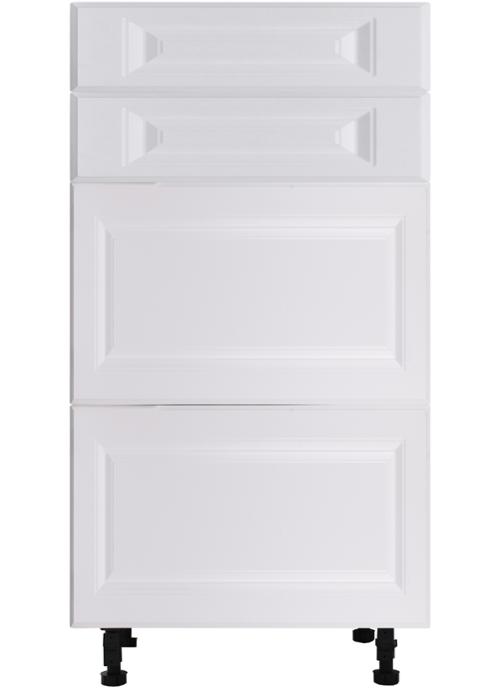 18W x 34-1/2H x 24"D Four Drawer Bank - Athabasca
