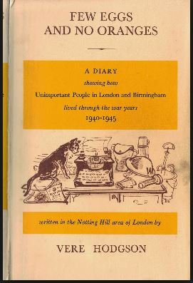 The original cover of Few Eggs and No Fruit, by Vere Hodgson - headstuff.org