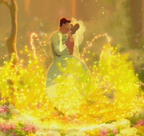 Some "Good" fairytale characters being typically happy