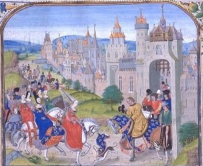 Isabella in a 15th century manuscript - headstuff.org