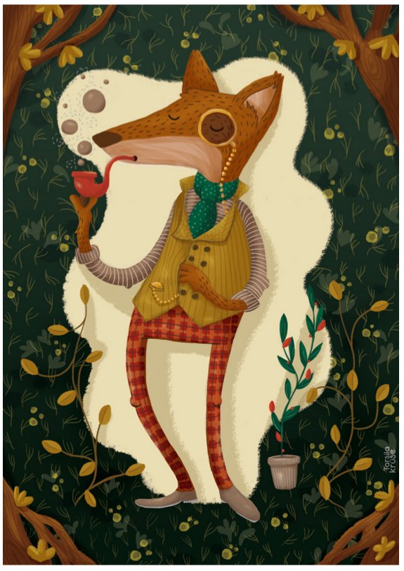 mr fox Tarsila Kruse - headstuff.org