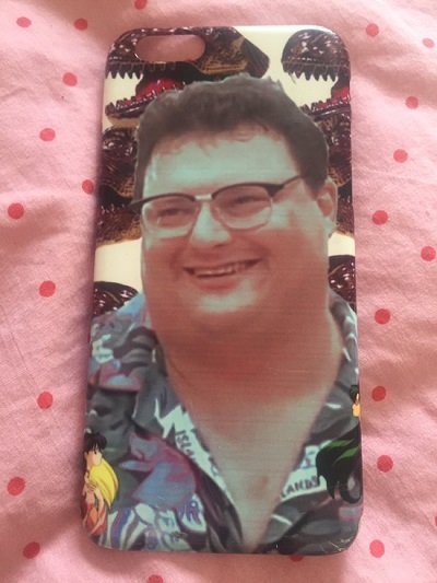 Emer McLysaght's Dennis Nedry Phone Cover -