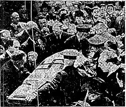 The funeral of Hermann Goertz - headstuff.org