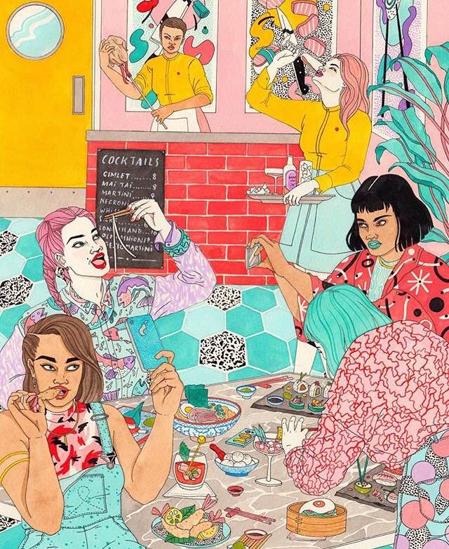 Laura Callaghan Illustration | Instagram Pick of the Week, headstuff.org