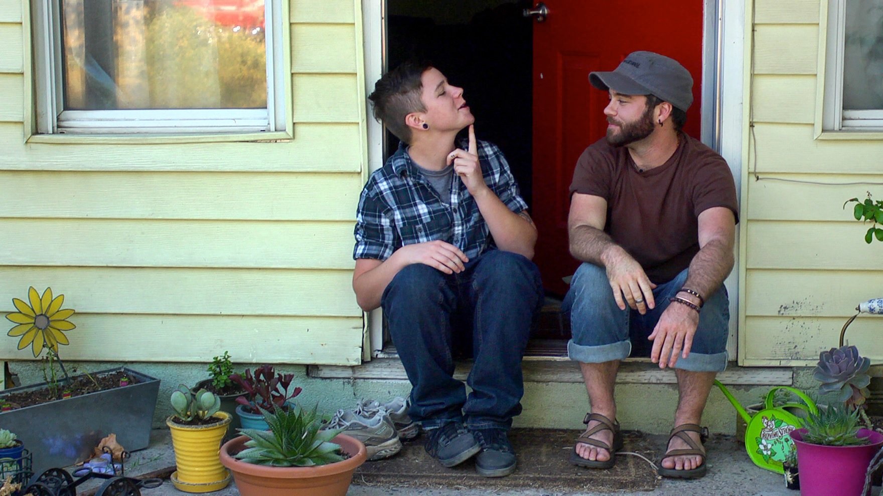 Bennett Wallace and Joe Stevens. From the Film 'Real Boy.' Photo Credit: Shaleece Haas.
