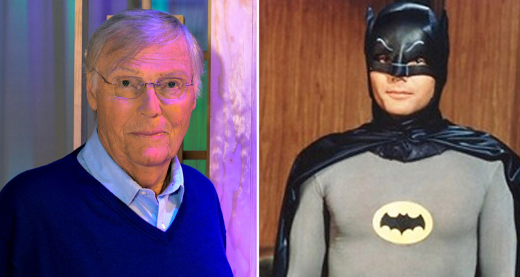 Adam West and his Batman character from the 1960s. - HeadStuff.org