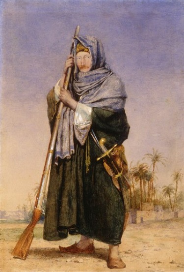 “Sir Thomas Phillips In Arab Dress” by Richard Dadd - headstuff.org