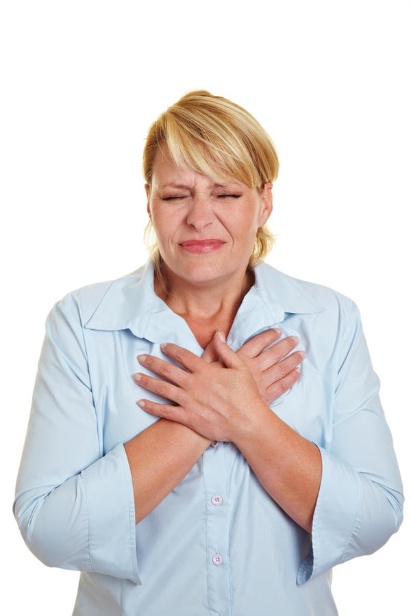 left epigastric pain
