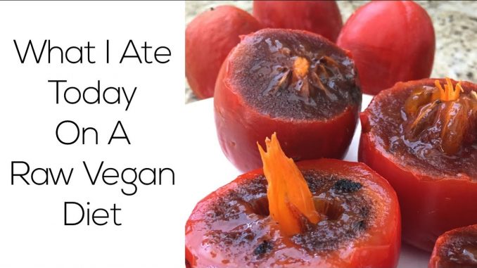 What I Ate Today On A Raw Vegan Diet