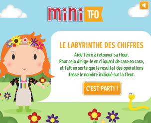 Site web - Le labyrinthe des chiffres