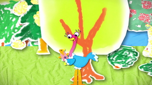 Vidéo - Olive l'autruche volante