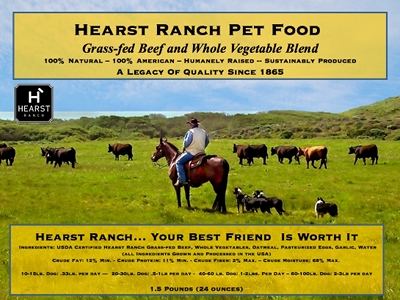Hearst Ranch Pet Food Label Hearst Ranch Pet Food Label