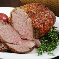 second leg of lamb shot