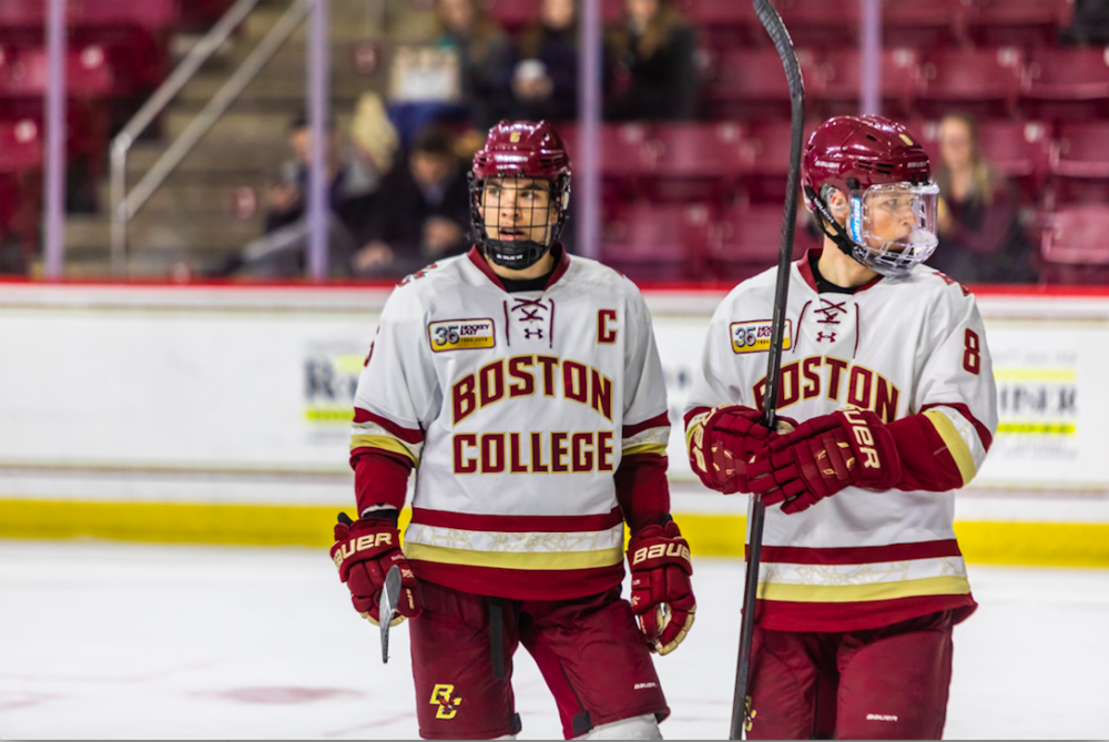 Boston College Men's Hockey Stunned by Bentley at Home The Heights