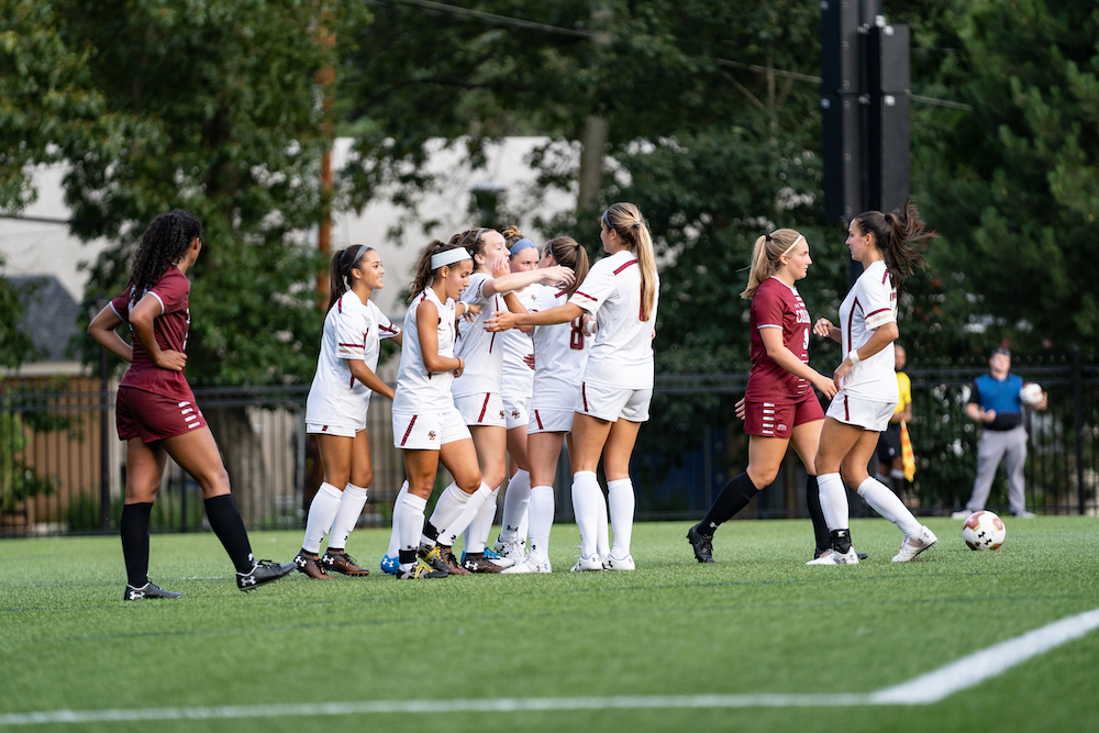 Boston College Women's Soccer Beat Colgate in Friendly The Heights