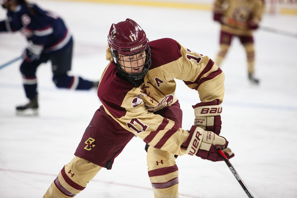 boston college women's hockey — The Heights