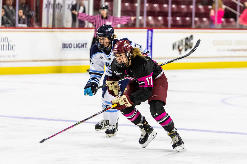 Boston College Women's Hockey Has Thrived Offensively The Heights