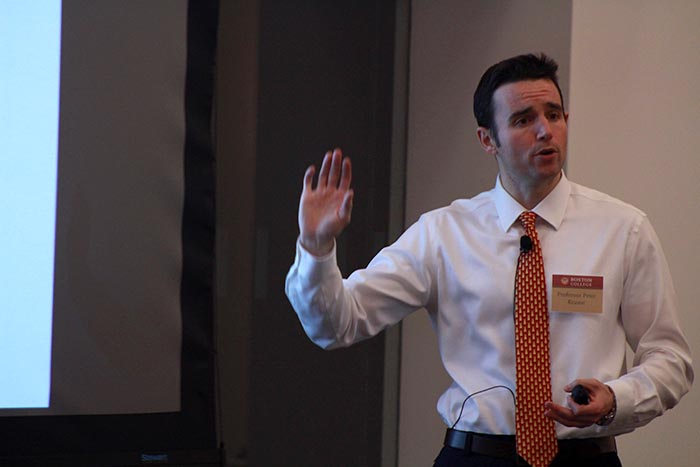 Peter Krause Dissects Policies of Presidential Candidates - The Heights