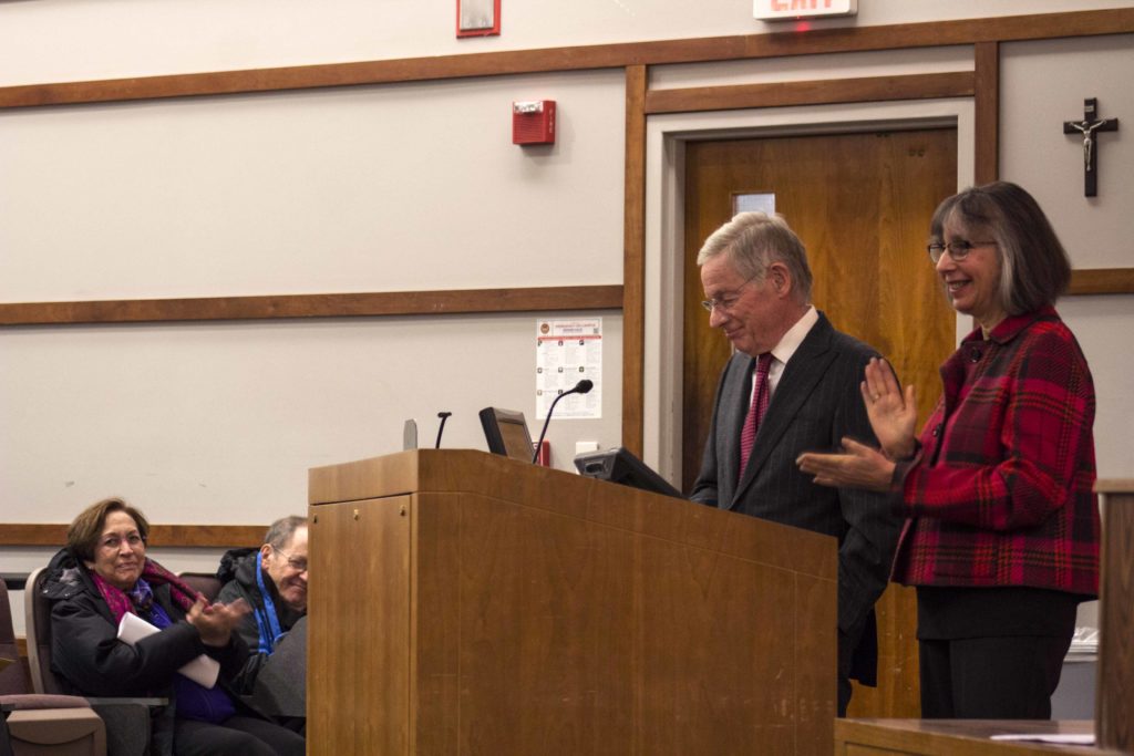 Mansfield Examines Origins of U.S. Government