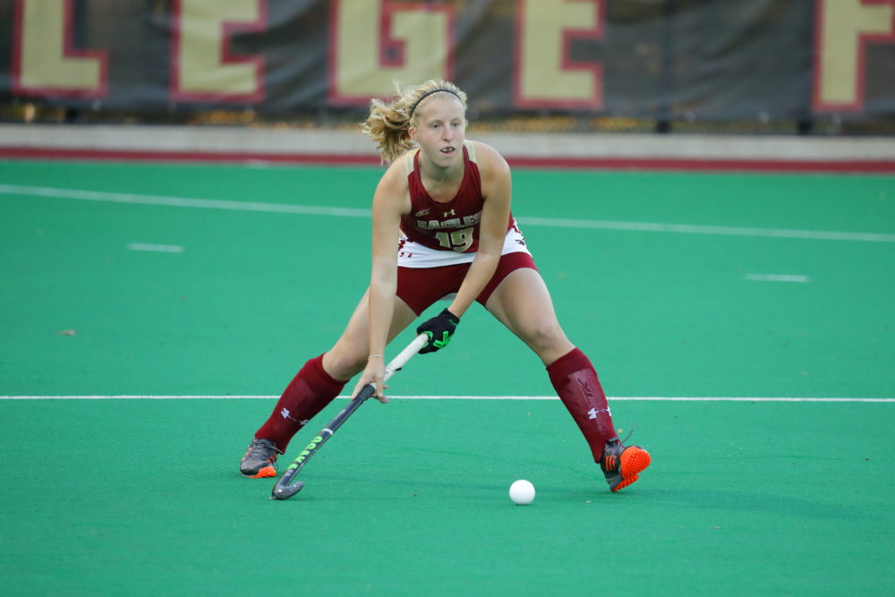 BC Field Hockey Snaps Losing Streak in Win Over Rival BU The Heights