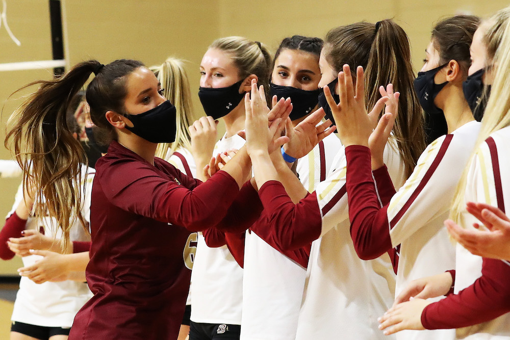 Eagles Swept by Louisville in Opening Weekend — The Heights