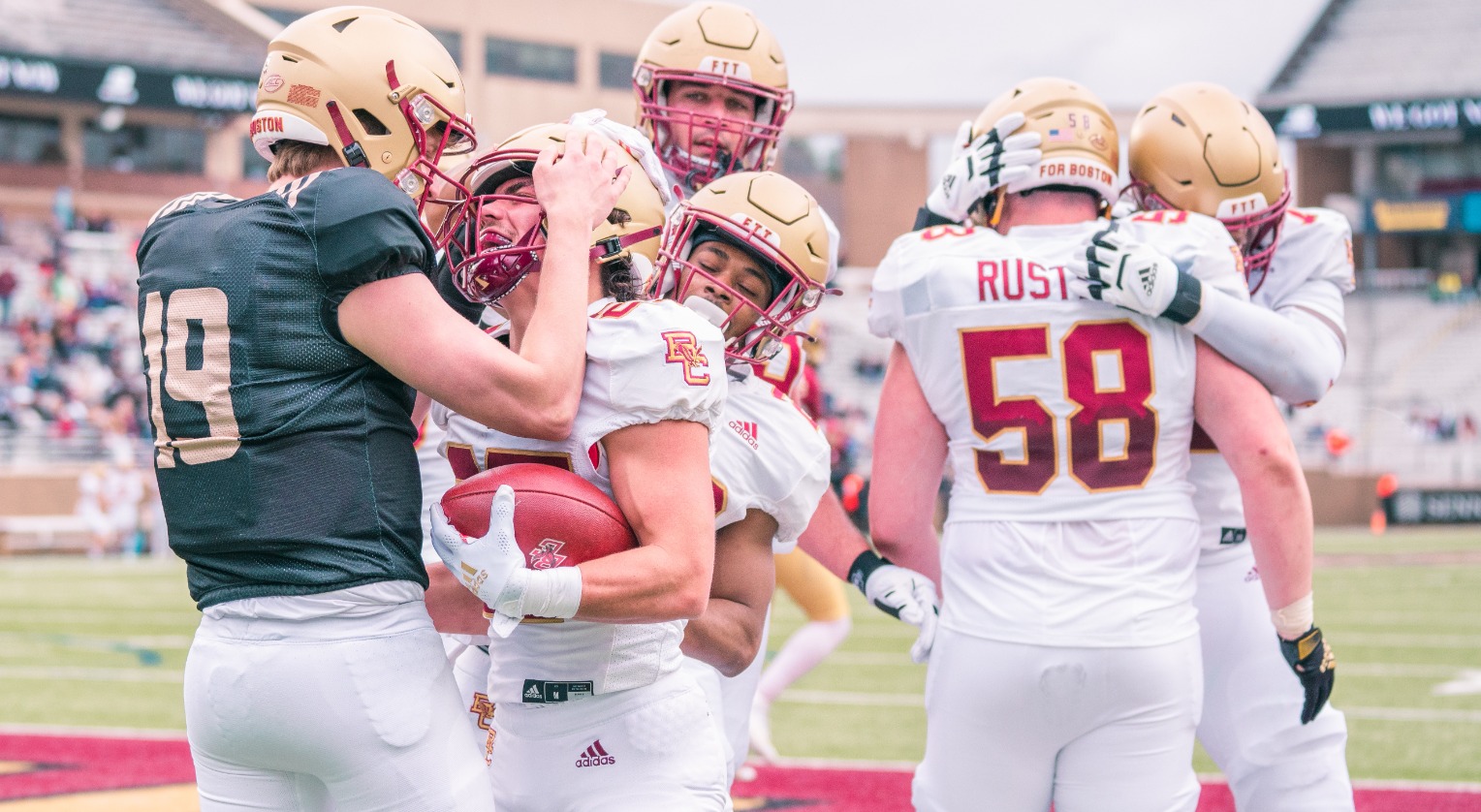 Young Talent Shines in BC’s Annual Spring Game The Heights