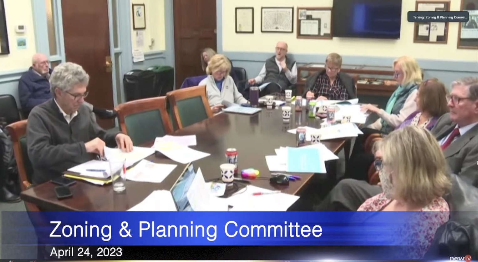 Newton Zoning and Planning Committee Reviews Version 2.0 of Zoning Maps