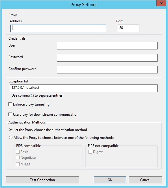 Installing the Windows primary server