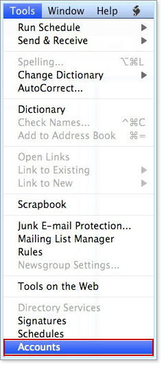 setting up business email in microsoft entourage 2001 and higher microsoft entourage