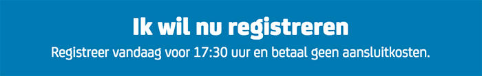 Nu uw eigen servicenummer registreren Nu uw eigen servicenummer registreren