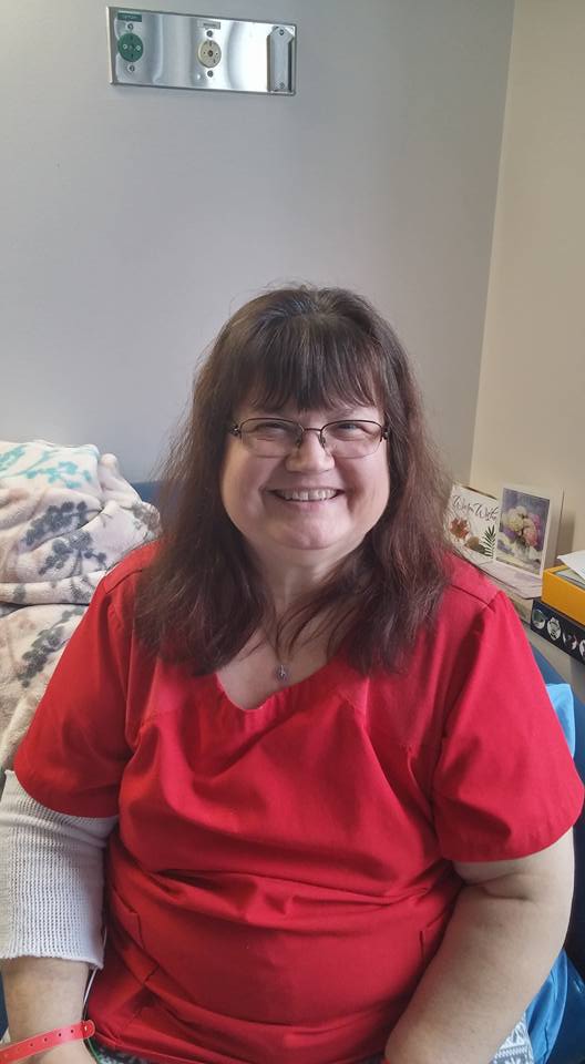 Donating Her Hair B4 Chemo