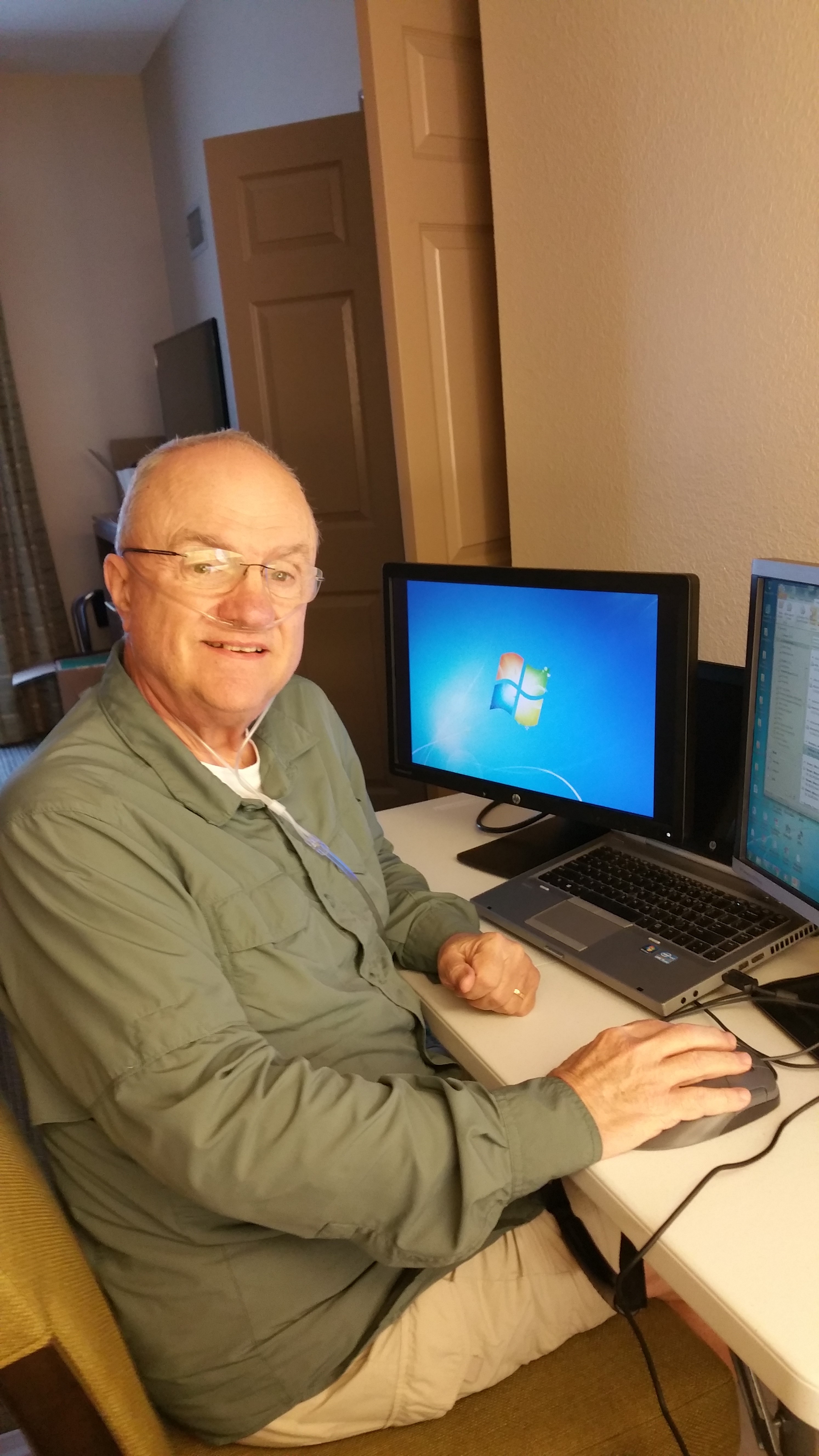 Working while waiting - no problem!  