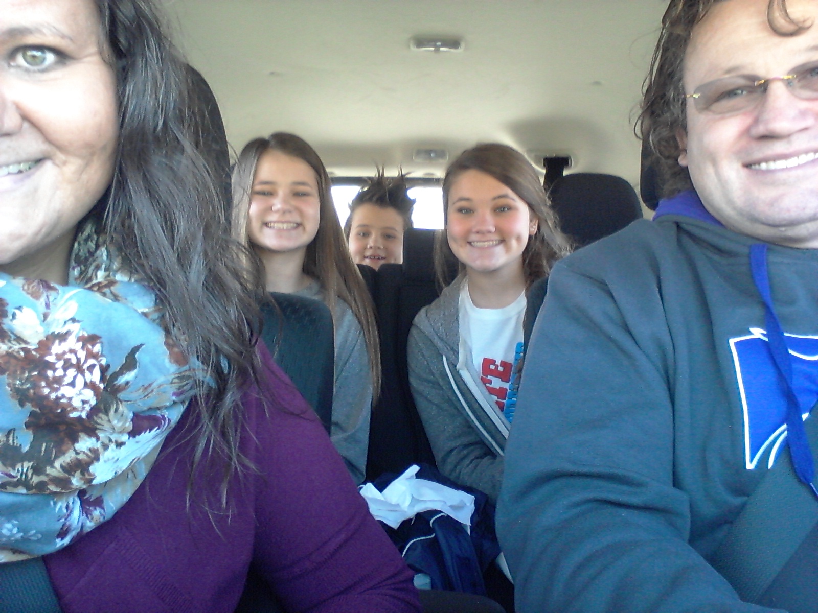 my family celebrating our 21st anniversary.