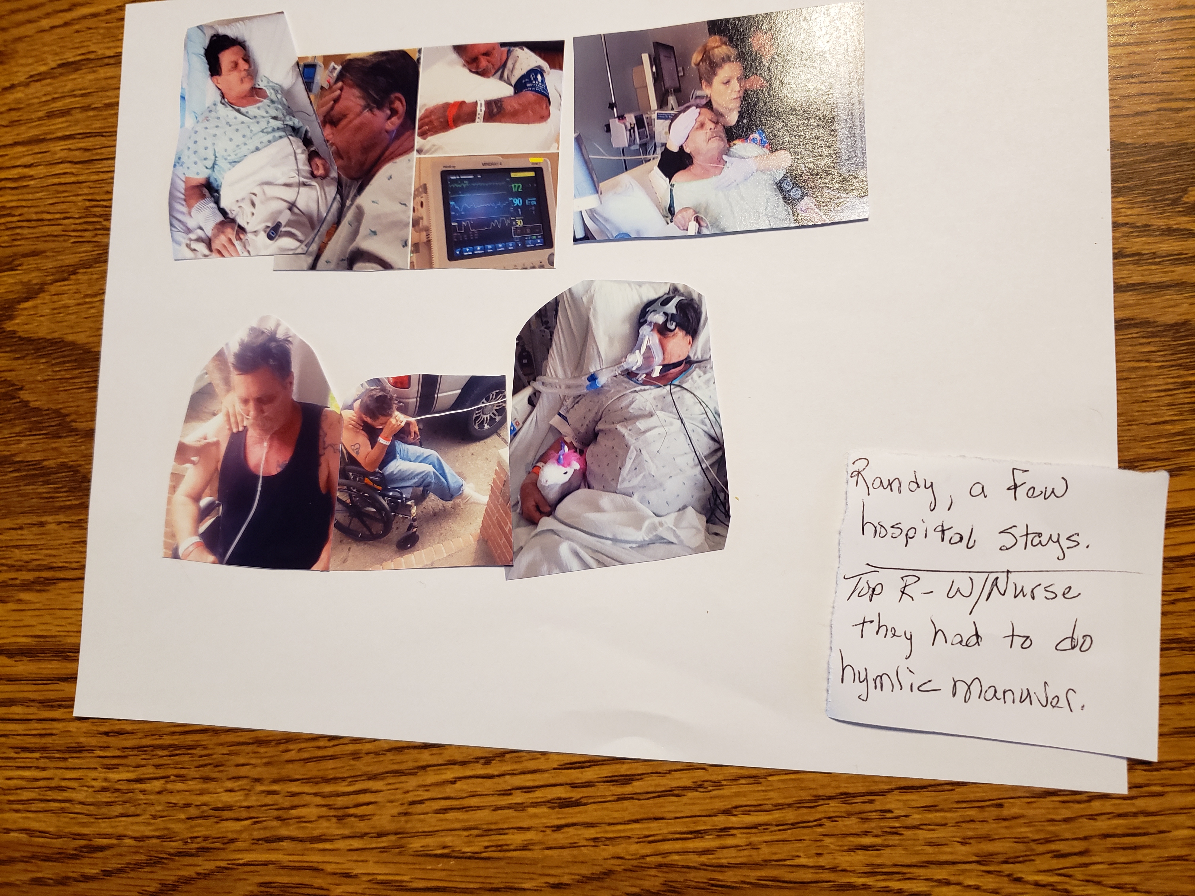 Randy Hospital Stays