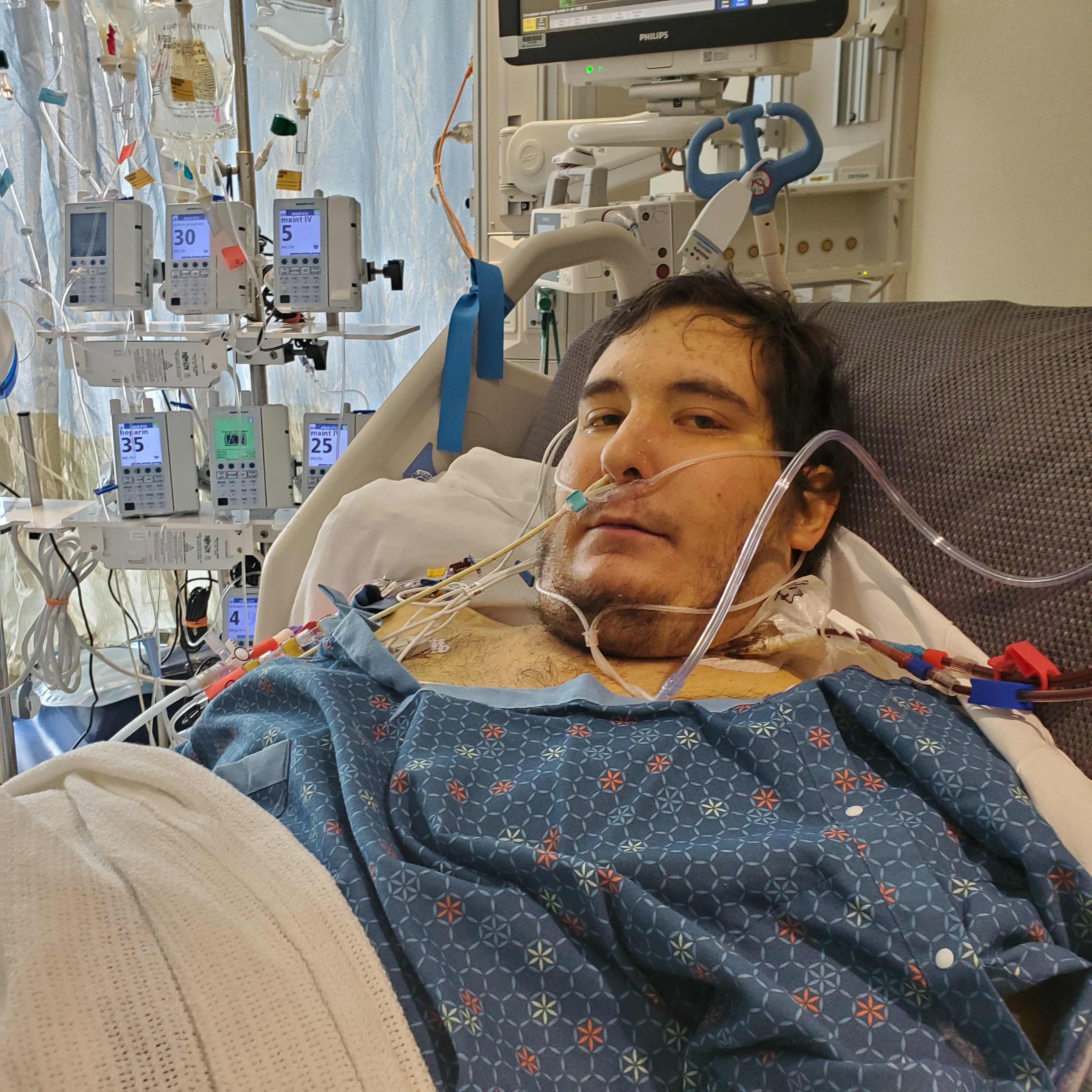 DJ before transplant