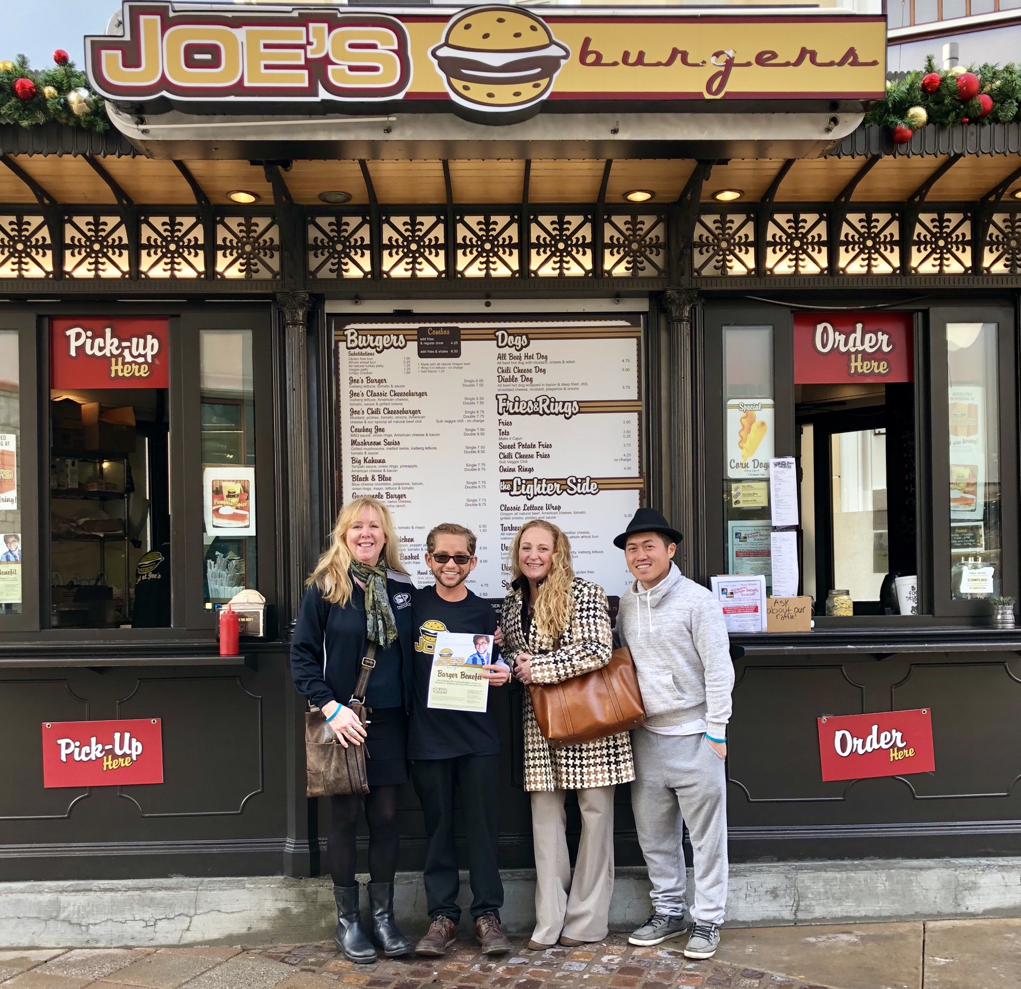 Day 1 Fundraiser Joe's Burgers Bridgeport Village